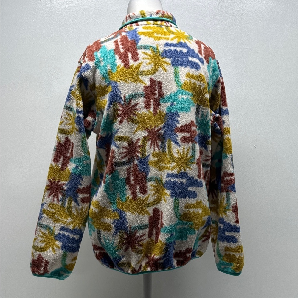 Patagonia Lightweight Synchilla Snap-T Fleece Pullover Tree Connection Teal XS - Picture 5 of 9